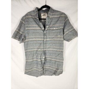 Vans Off the Wall Mens Button Down Shirt Short Sleeve Skateboard Preppy Y2K L